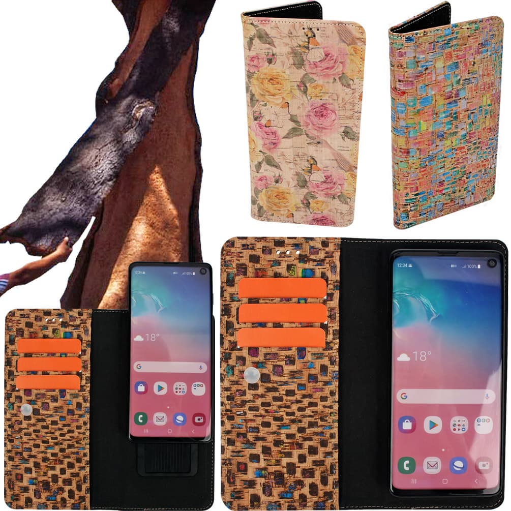 CORK Vegetable Natural Leather Cell Phone Case