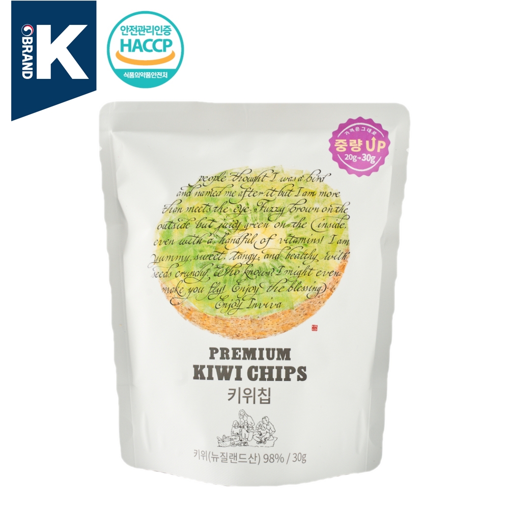 INVIVA Kiwi Chips 30g