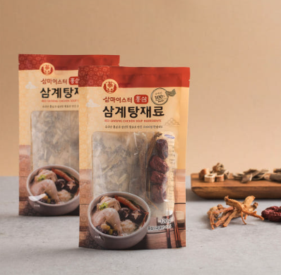 Sammaister Geumsan Red Ginseng Samgyetang Ingredients 120g