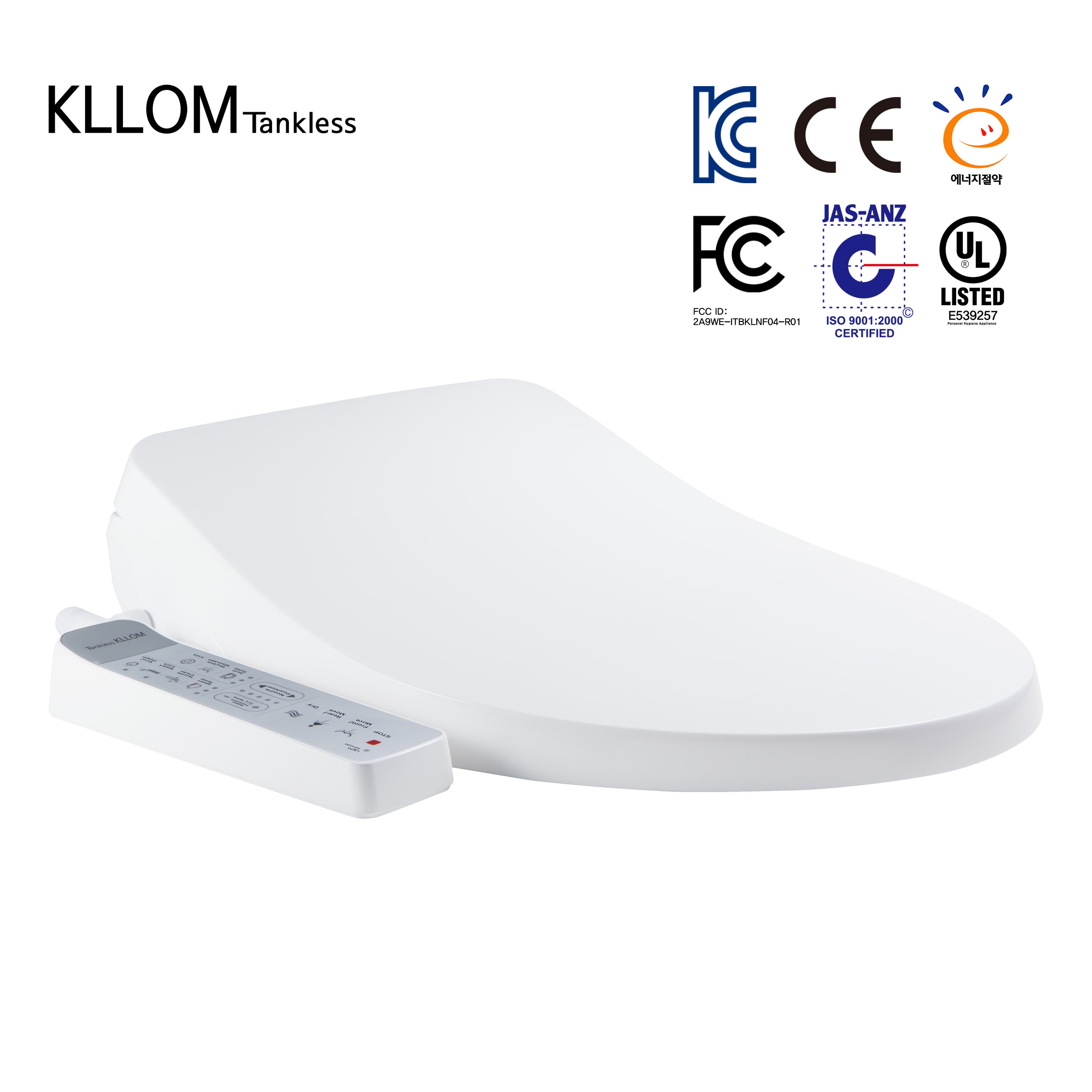 KLLOM Tankless Spa Waterproof Bidet KL301