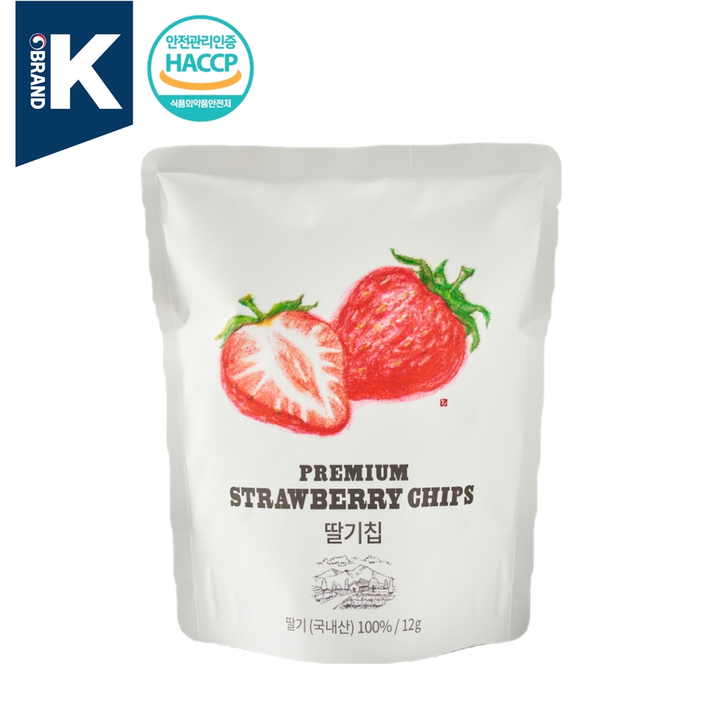 INVIVA Strawberry Chips 12g  _Strawberry 100__