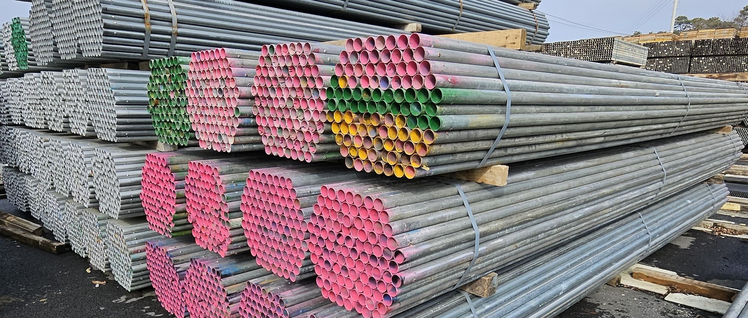 Used Scaffold Steel Pipe 48_6mm for Construction