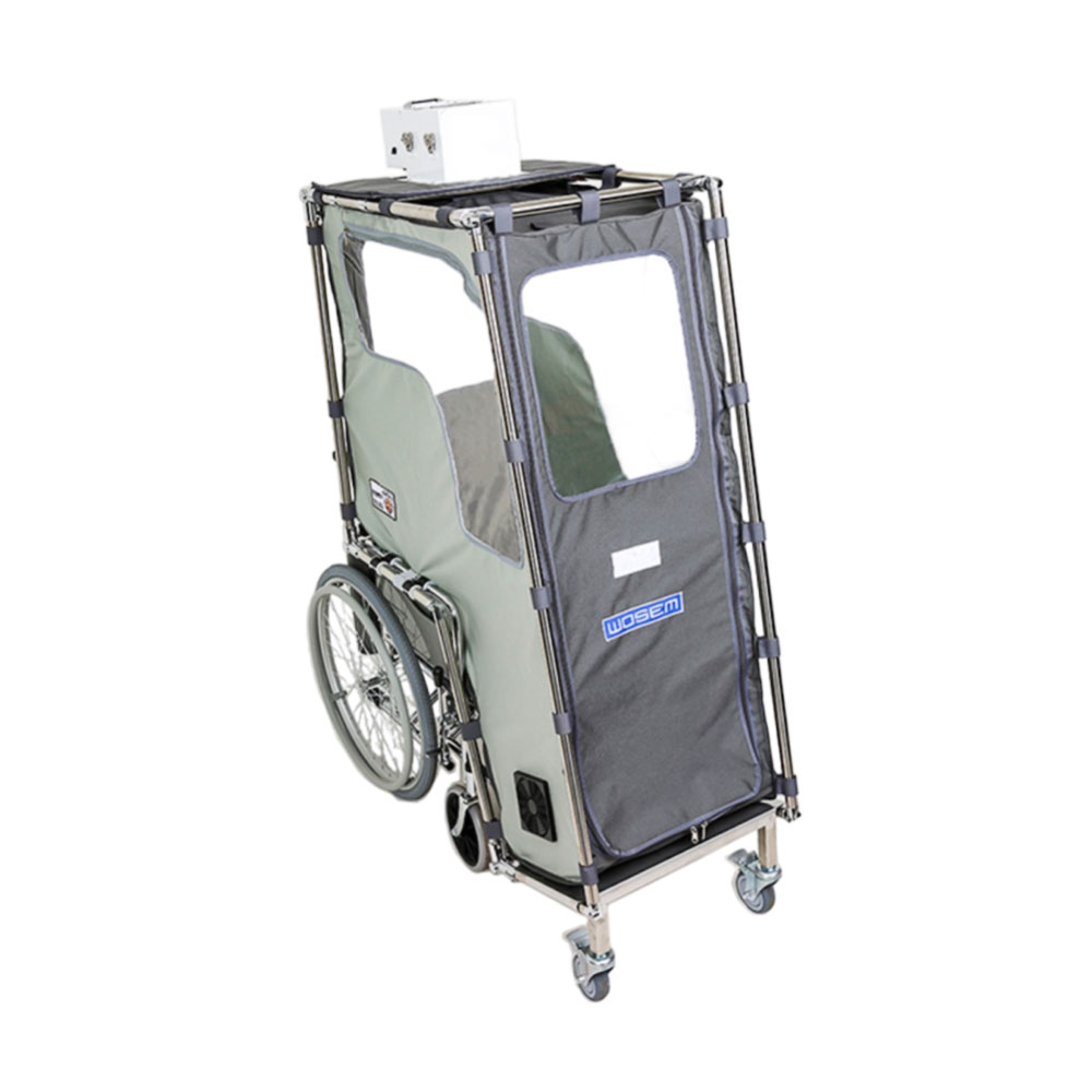Patient Isolation Wheelchair with Negative Pressure device made by wosem