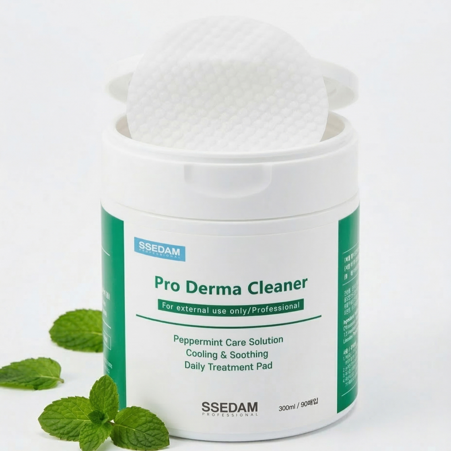 SSEDAM Pro Derma Cleaner (Alcohol-Free Antibacterial Pad) | tradekorea