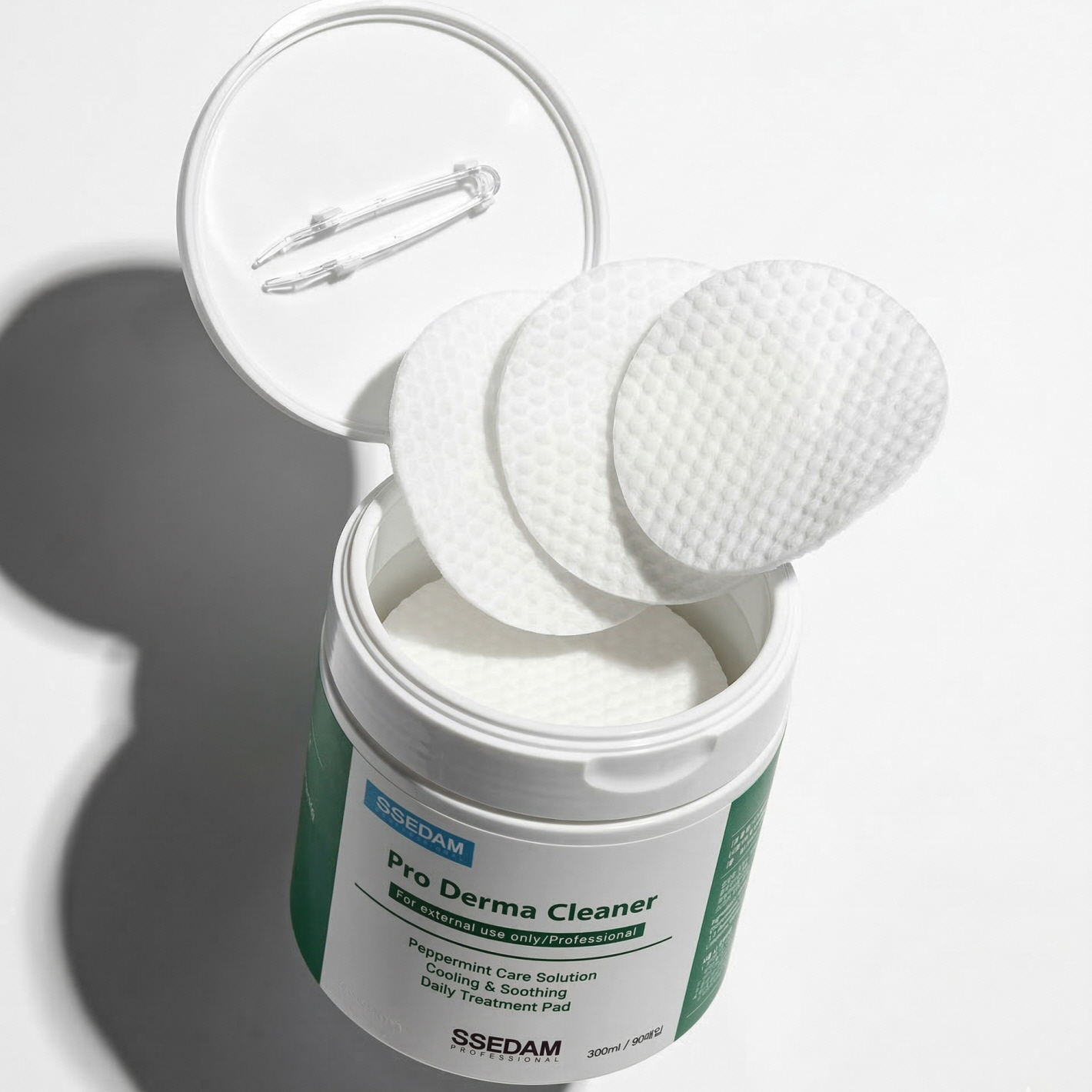 SSEDAM Pro Derma Cleaner (Alcohol-Free Antibacterial Pad) | tradekorea