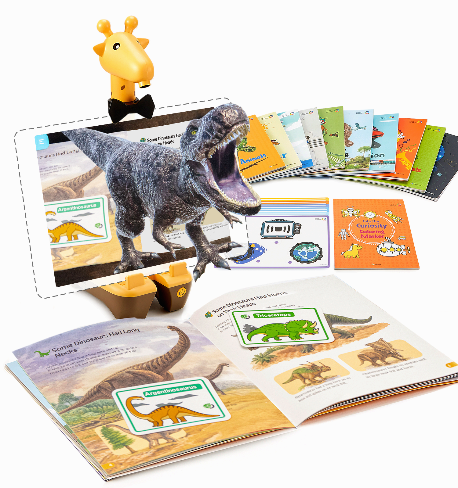 Educational toys_ reading books_ augmented reality_ digital content_ application
