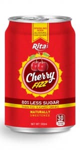 Cherry Flavor Soda Drink In Can