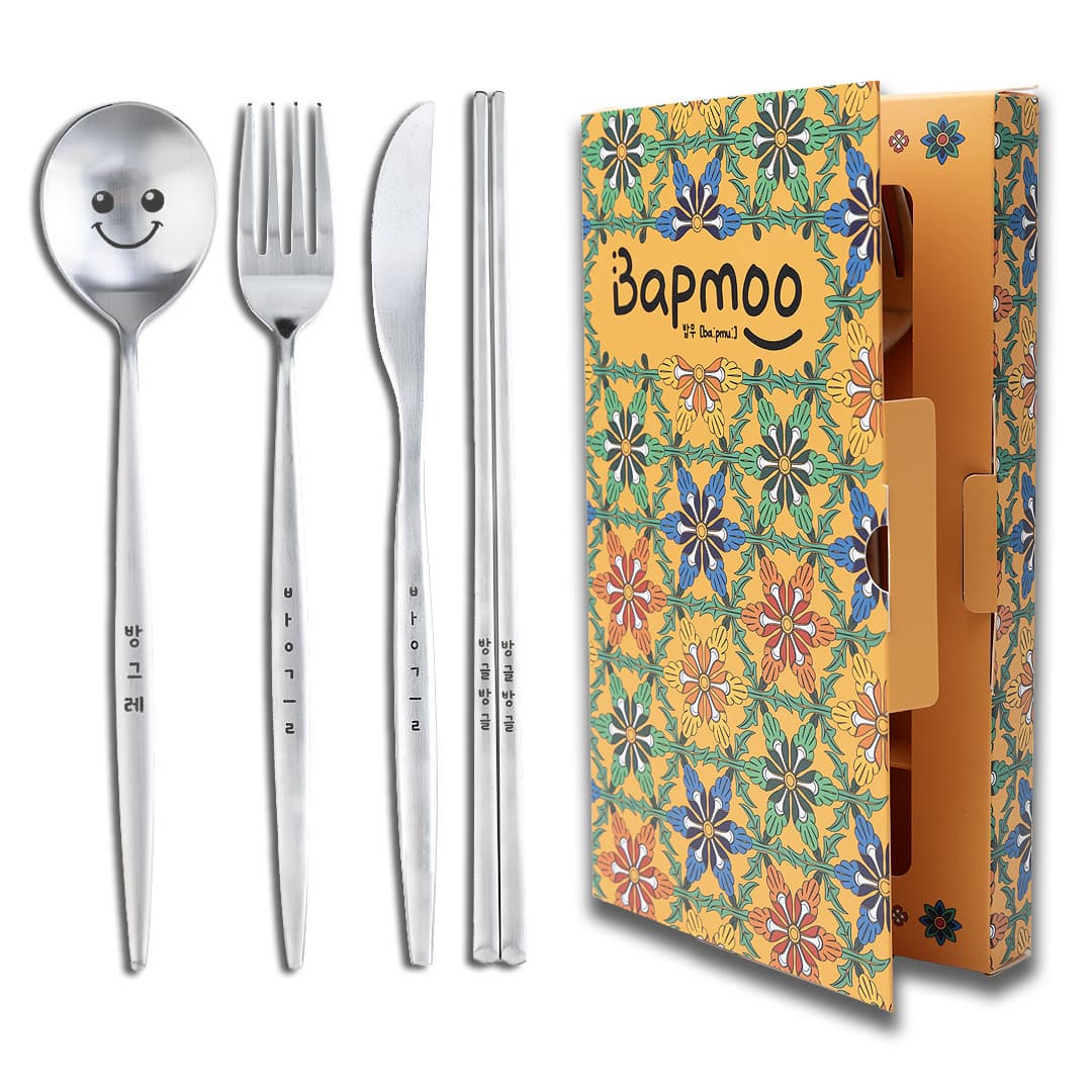 Cheerful Face Cutlery Set