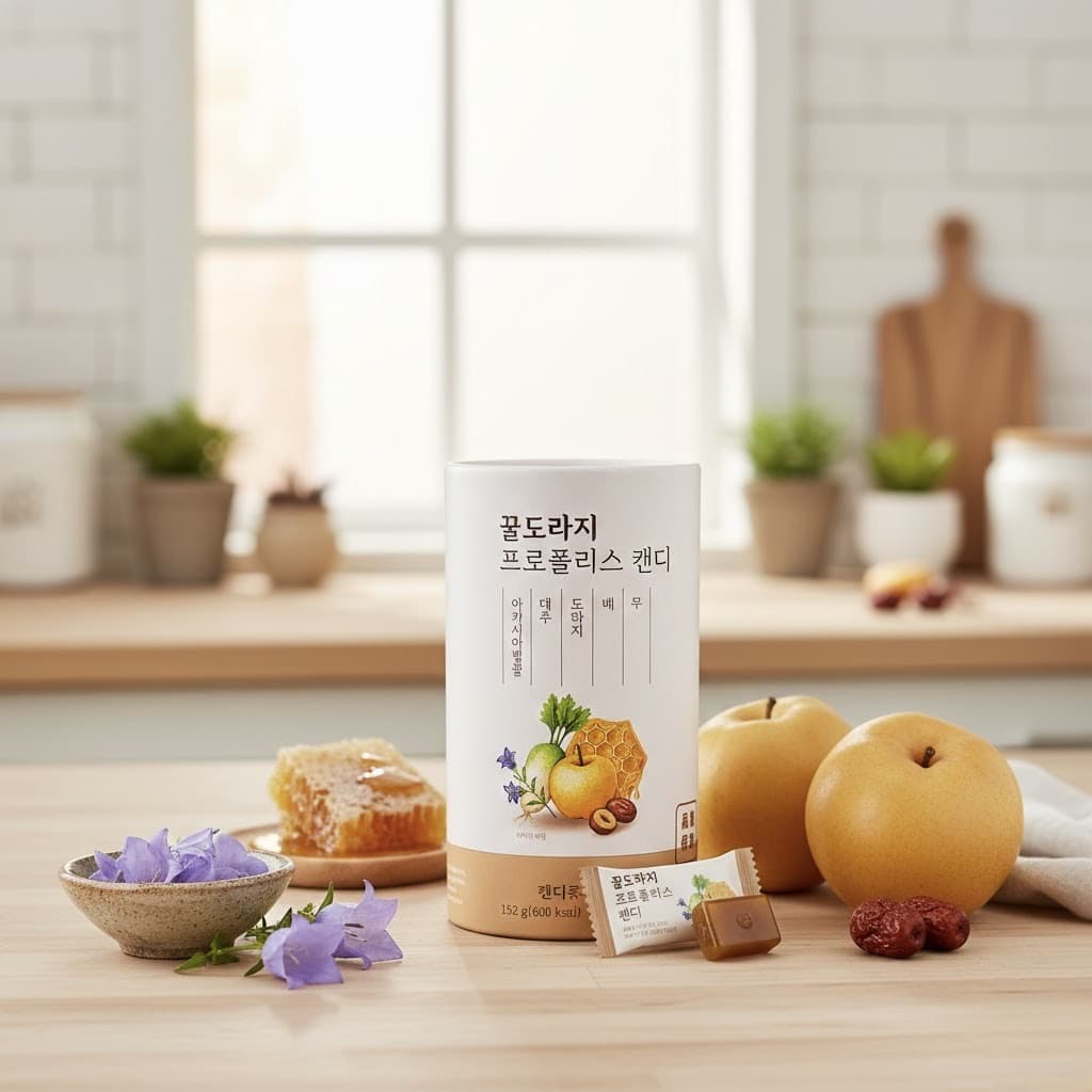 Honey Ballon Flower Propolis Candy