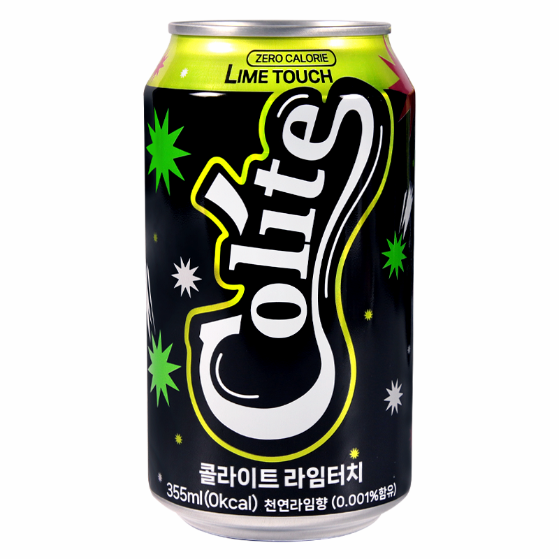 Colite LimeTouch_ Zero Cola_ Non_Sugar_ Soft Drink_ Lime_Flavored