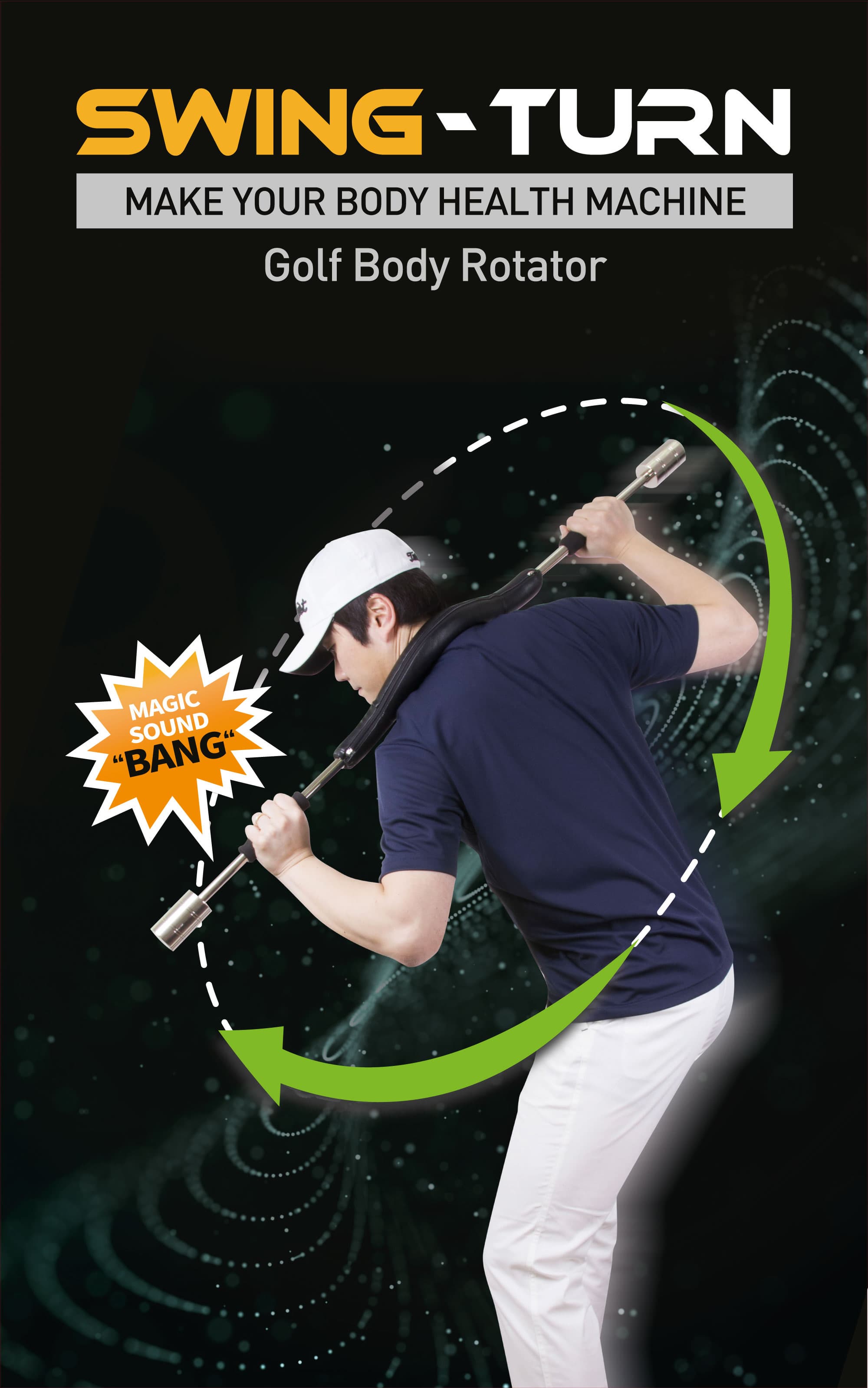 SWING_TURN _Golf training aid_ body Rotation Corrector_