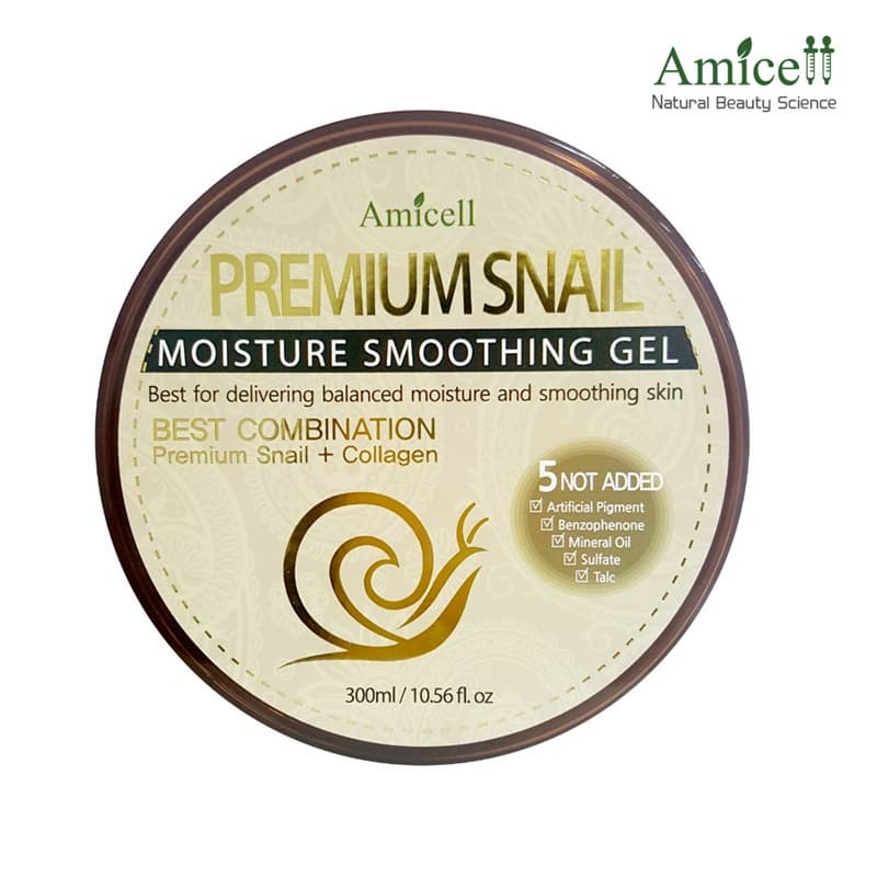 Amicell Skin Care Premium Korean Snail  Collagen Moisture Anti_wrinkle Smoothing Gel Cosmetic