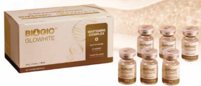 BIOGIC GLOWHITE _ CINDELLA SET _ VITAMIN C _ GLUTATHIONE _ THIOCTIC ACID _ skin booster