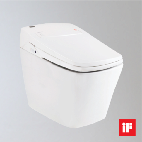 Integrated Toilet _ Tankless Electronic Bidet