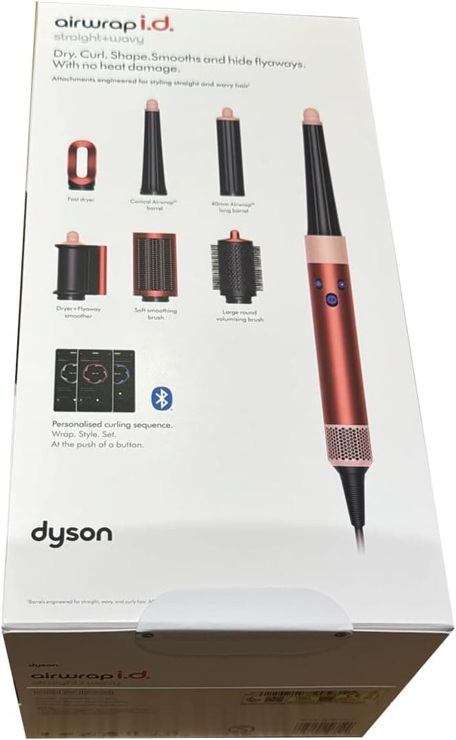 Dyson Airwrap i_d_ Multi_Styler Hair Dryer Straight_Wavy HS08 Bluetooth Enabled
