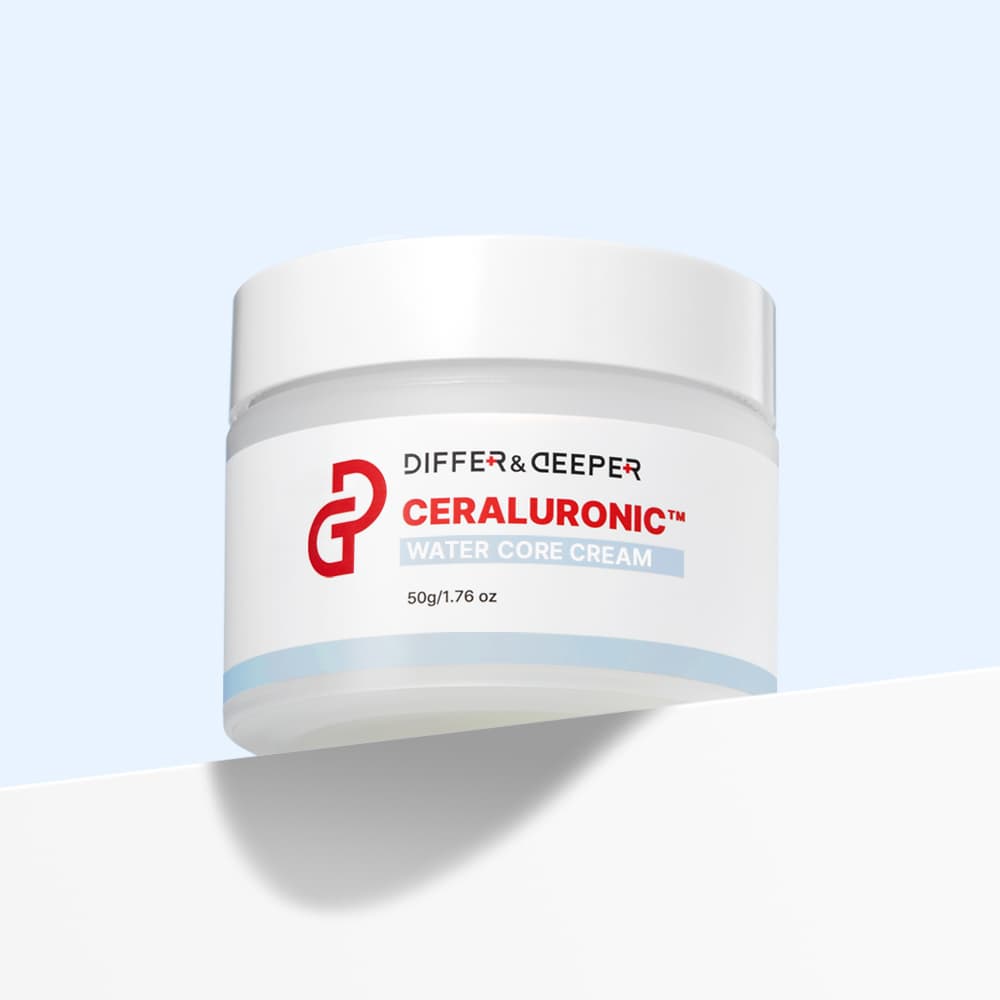 Differ_Deeper Cerahyaluronic Water Core Cream Cosmetic Unique synergistic ingredients Squalane