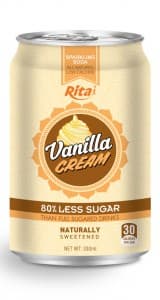 Vanilla Cream Soda Drink In Can