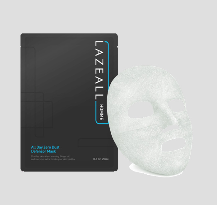 LAZEALL Skin dust Protection Mask_14g_5ea_ for Men