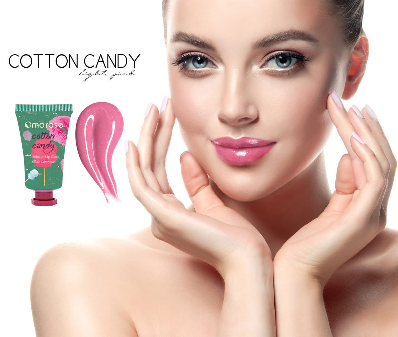 OMOROSE LUMINOUS LIP GLOSS _ Cotton Candy