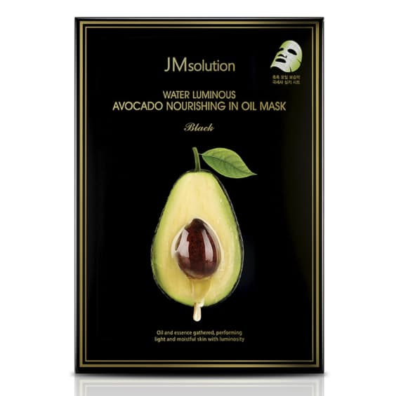 JM Solution water luminous avocado nourishing in oi Mask
