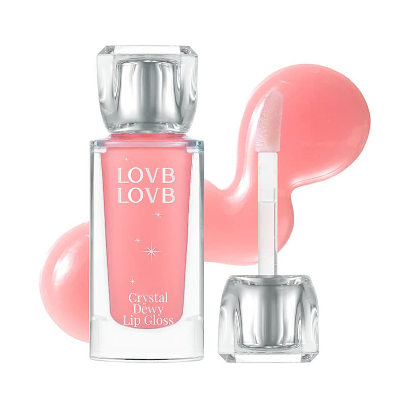 Crystal Dewy Lip Gloss 01 Pink Dolphin | tradekorea