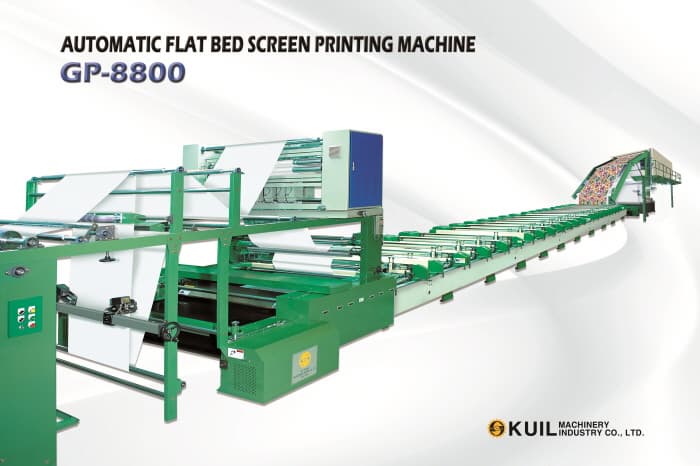 AUTOMATIC FLAT_BED SCREEN PRINTING MACHINE