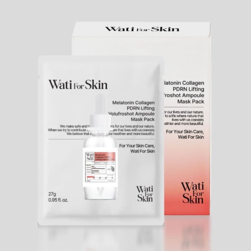 Melatonin Collagen PDRN Lifting Volufroshot Ampoule Mask Pack_ 27g x 10ea