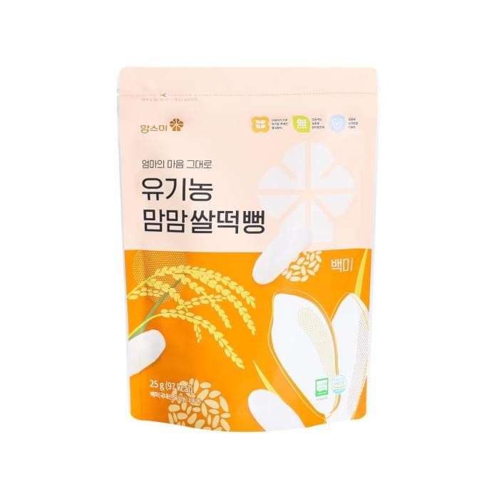 Organic MomMom Rice Cake Puff _White rice flavor_