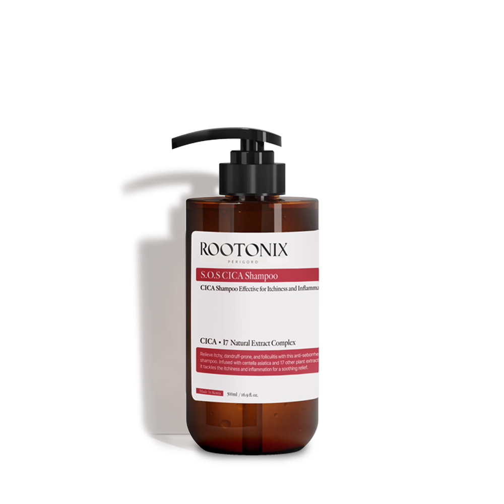 ROOTONIX S_O_S CICA Shampoo Inflammatory scalp care and Anti hair loss