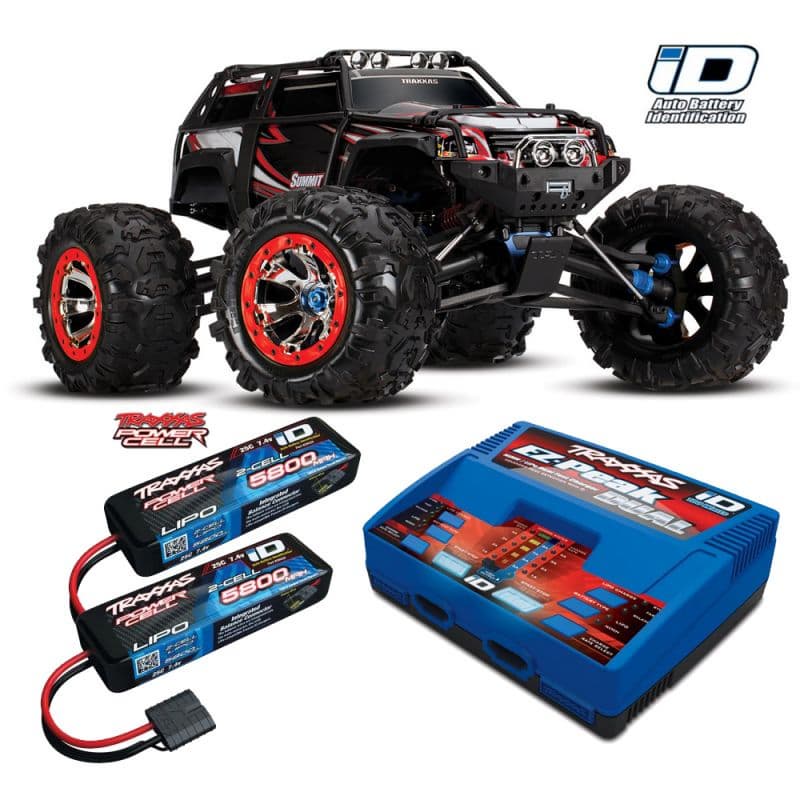 Traxxas Summit 1_10 4WD Monster Truck with EZ_Peak Charger