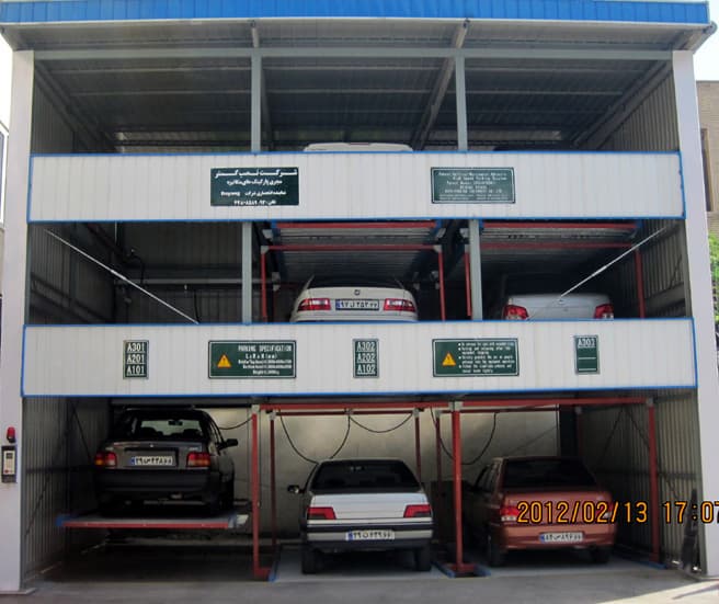 Mechanical parking system 3 levels