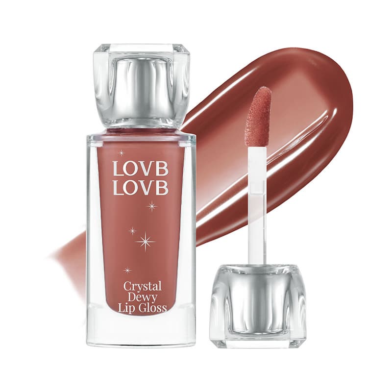 Crystal Dewy Lip Gloss 04 French Beige