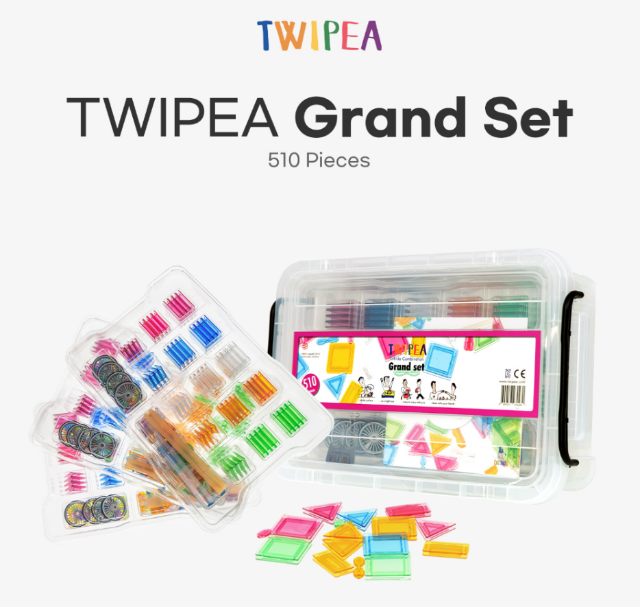 TWIPEA Educational Toy Block GRAND Set _compatible with lego blocks_ 510pcs