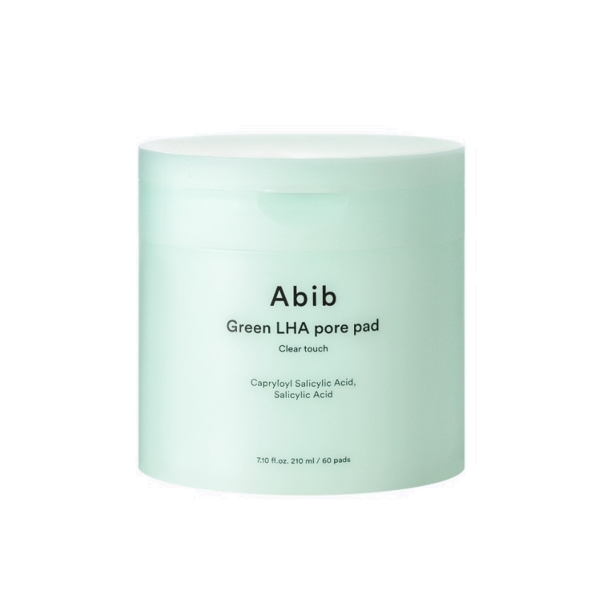 _ABIB_ Green LHA Pore Pad Clear Touch 60pads  210ml