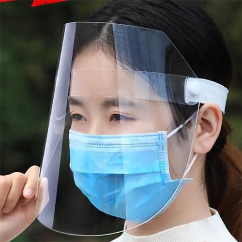 Face shield_ protect face from Corona virus_ Front mask