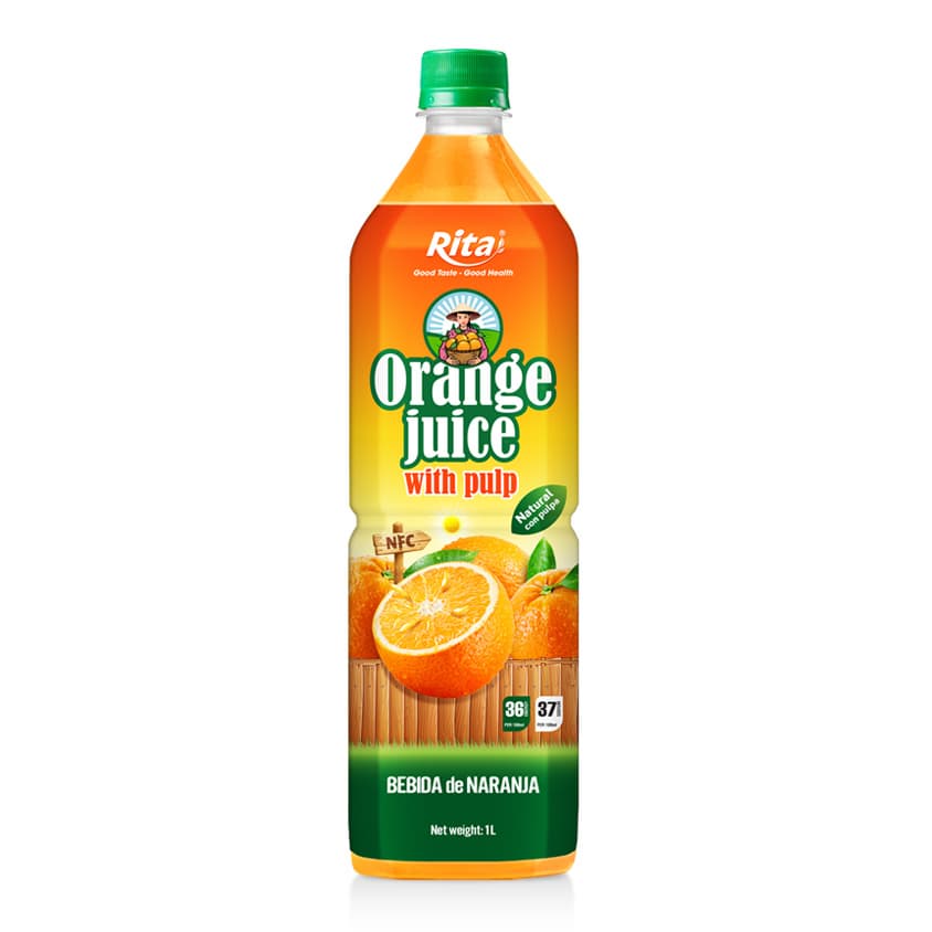 Rita 16_57 Fl Oz Cans Orange Juice With Pulp Drink Natural