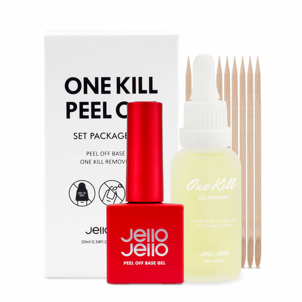 JelloJello Peel_off base_One_kill remover SET