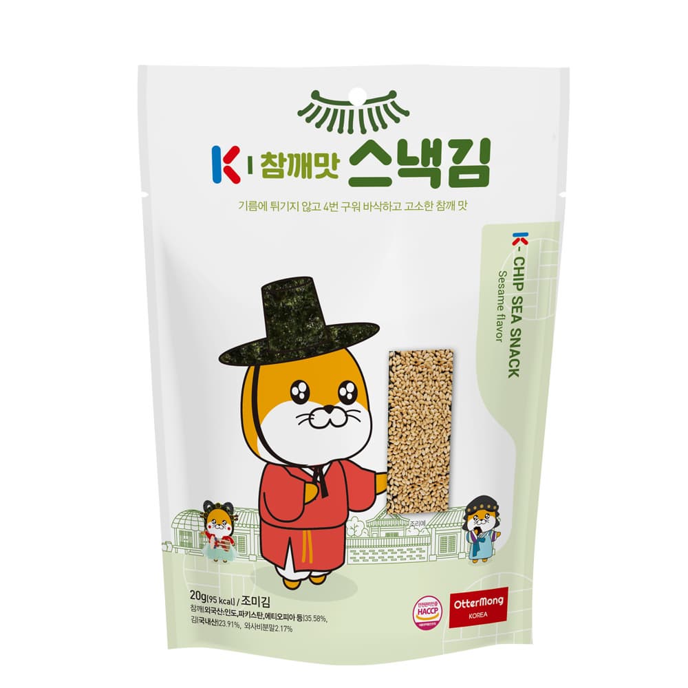 K_CHIP SEA SNACK SESAME flavor