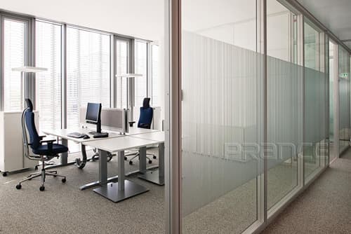 Practical waterproof fashion Office Single Glass Partition
