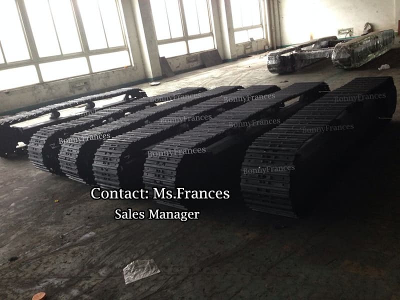 Mining crawler steel track undercarriage | tradekorea