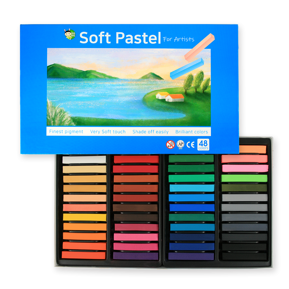 HASHI Soft Long Pastels Set _48 Colors_