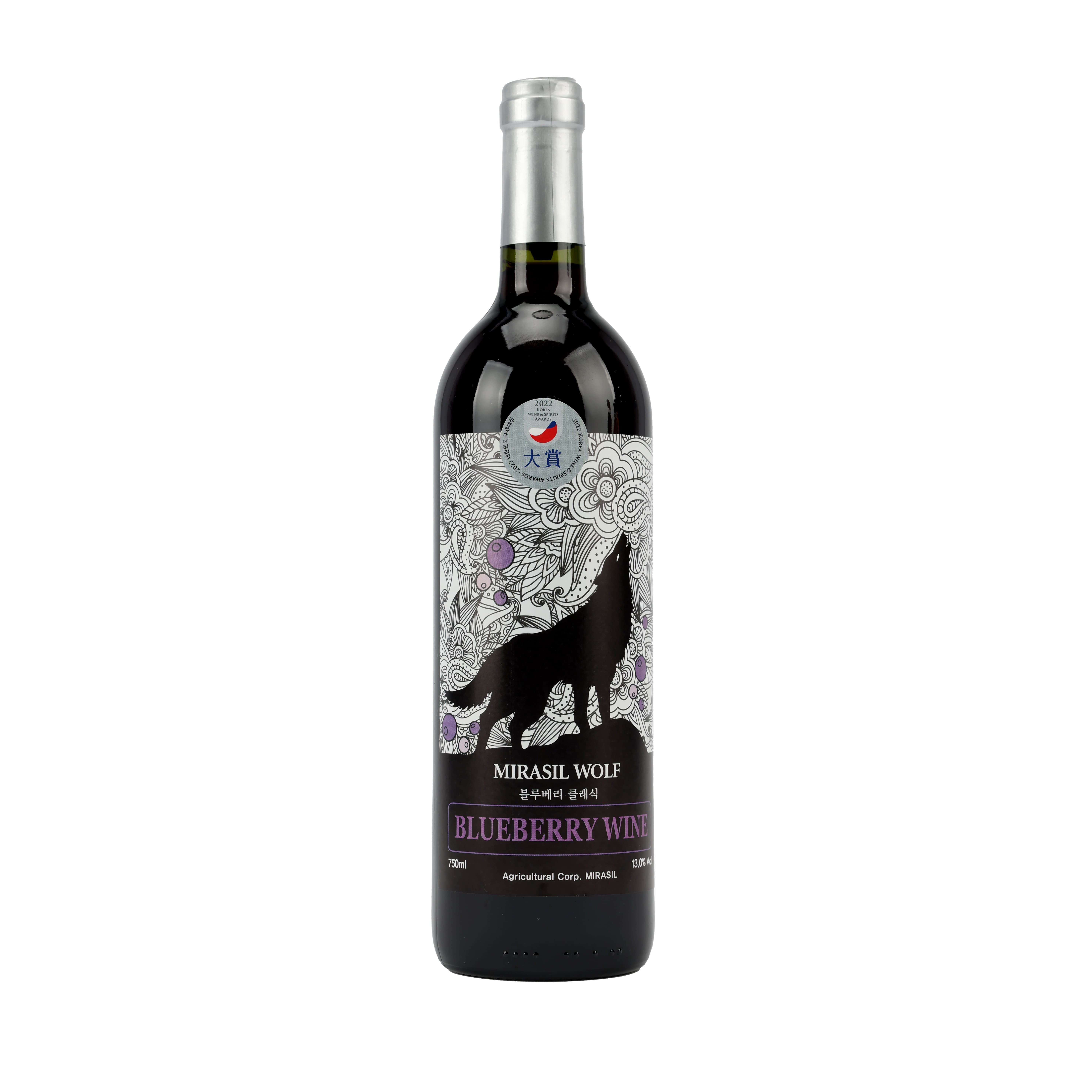 Mirasil Wolf_ Blueberry Classic Wine