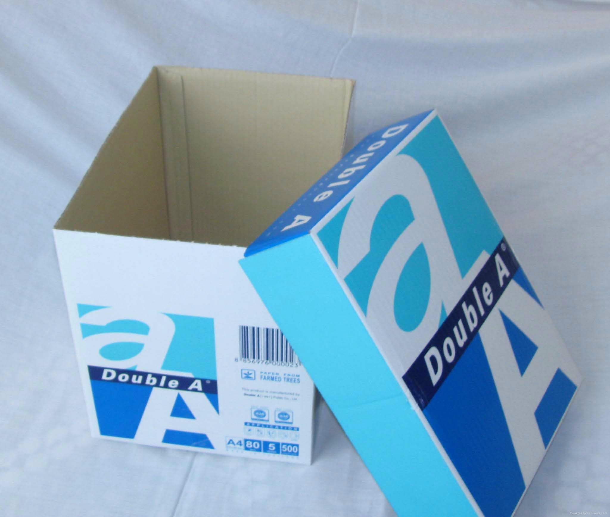 Highest GRADE A Super White 70 75 80 GSM Double A A4 Paper Copy Paper ...