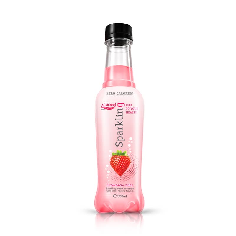 Best Natural 300ml Pet Bottle ACM Strawberry Sparkling Water from ACM FOOD Supplier
