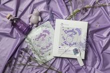Dazzling Face Party_Hydrogel glitter mask pack_ Purple Space