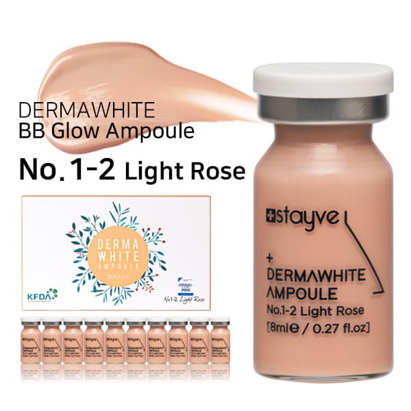STAYVE DERMAWHITE AMPOULE NO_1_2 LIGHT ROSE 10 X 8 ml