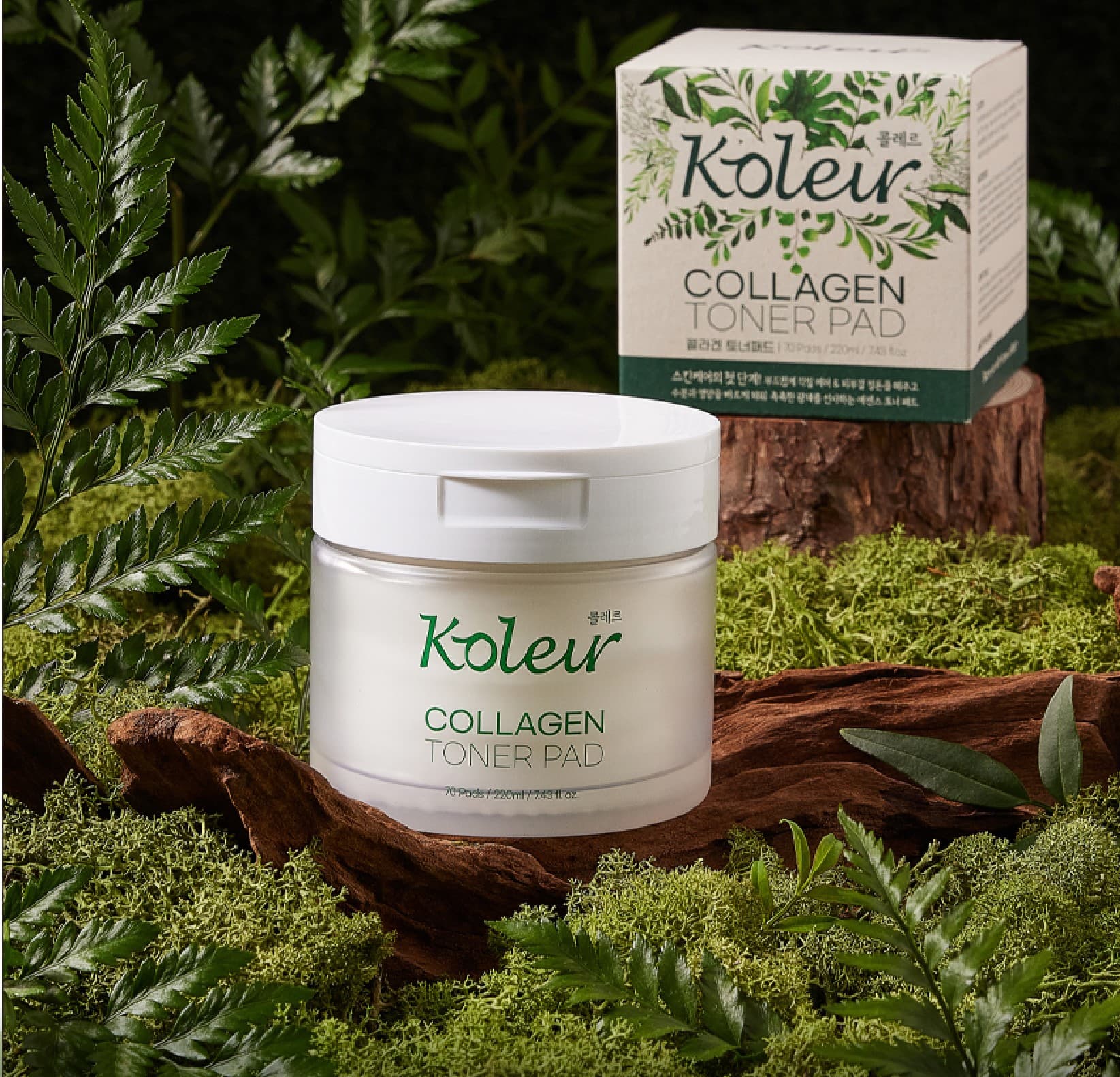 Koleur Collagen Toner Pad