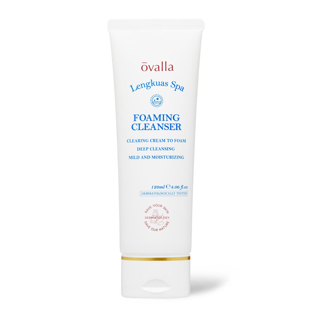 Ovalla Lengkuas Spa Foaming Cleanser Face Wash Deep Cleanser