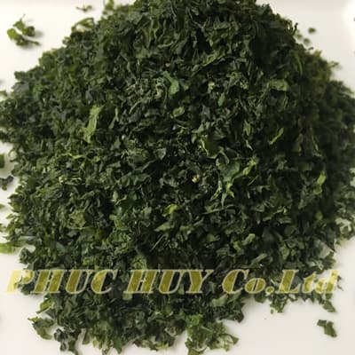 Dried ulva lactuca _ green seaweed_ sea lettuce