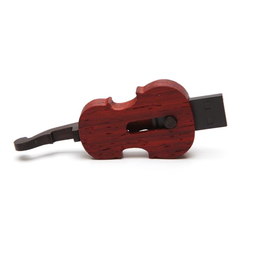 Wooden Violin USB memory | tradekorea